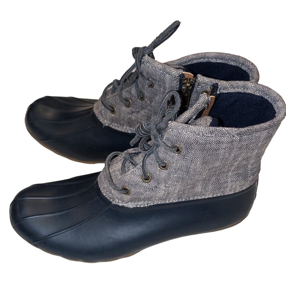 Sperry Two-Tone Ankle Booties